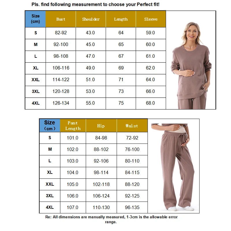 Autumn Long Sleeve Maternity Nursing Tee – Stylish Breastfeeding Top
