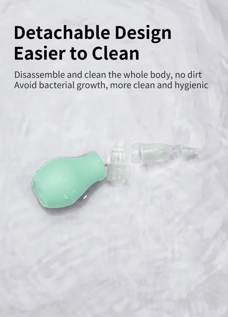 Simple Silicone Baby Nasal Aspirator Cleaner