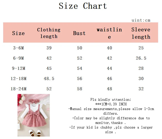 Baby Girl Floral Bow Dress Set