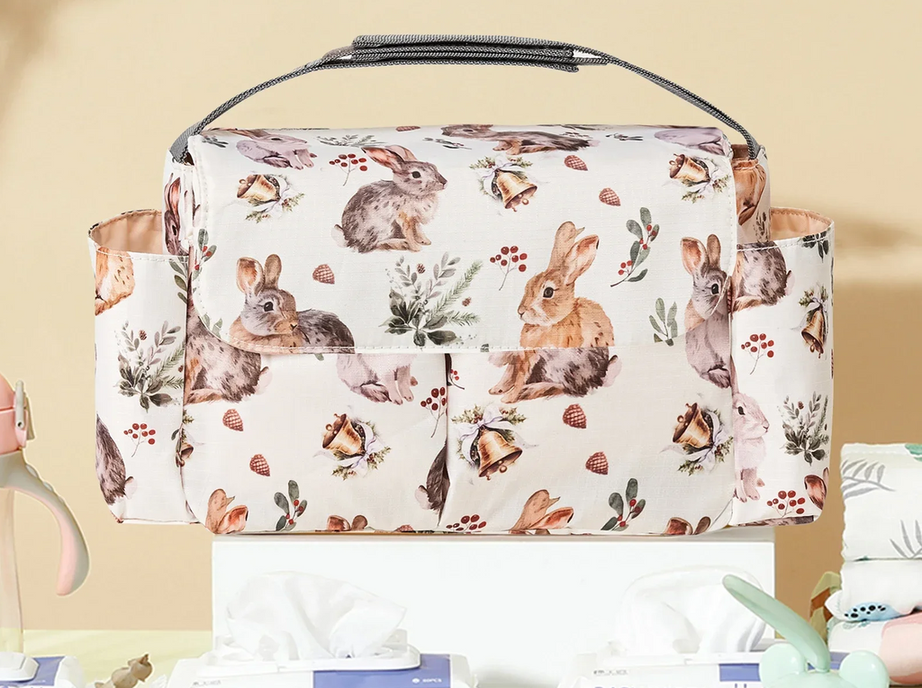 Cartoon Waterproof Baby Stroller Organizer Bag